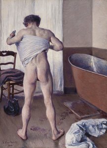 Homme à son bain